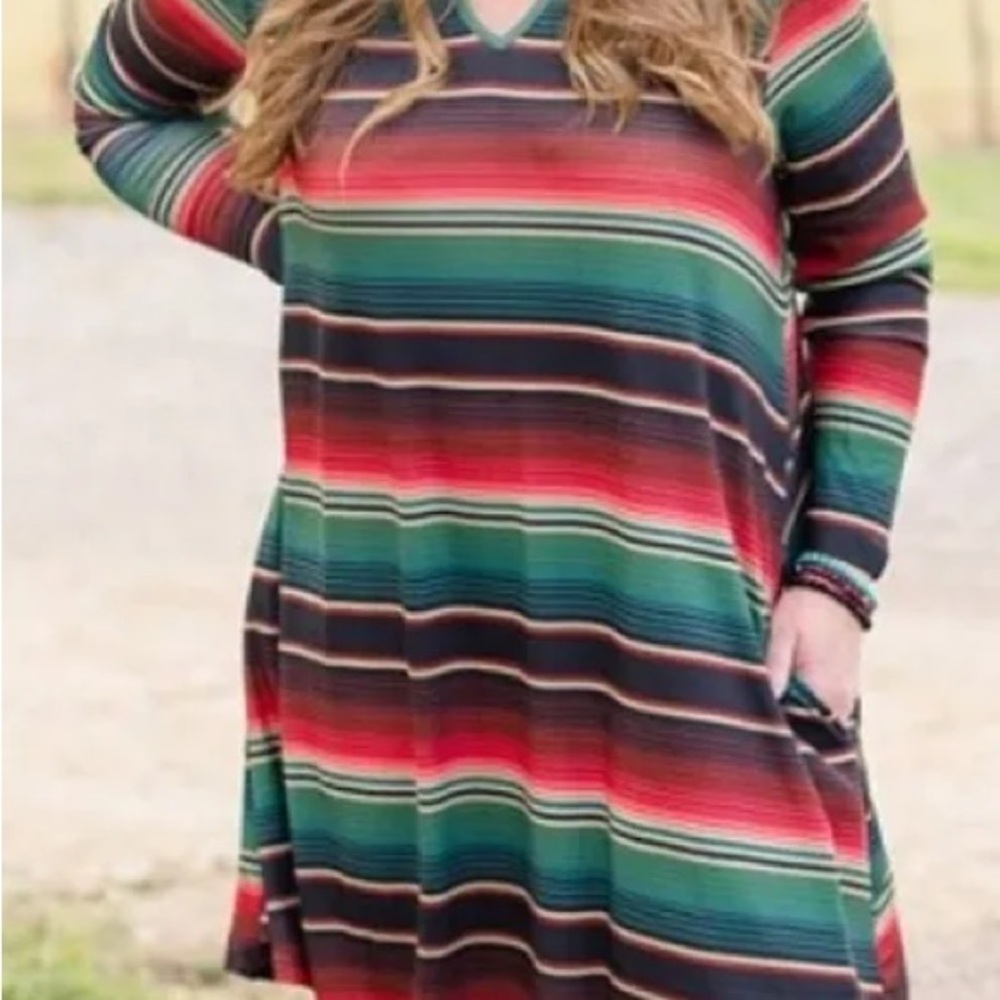 Crazy Train Multicolor Women's Dress